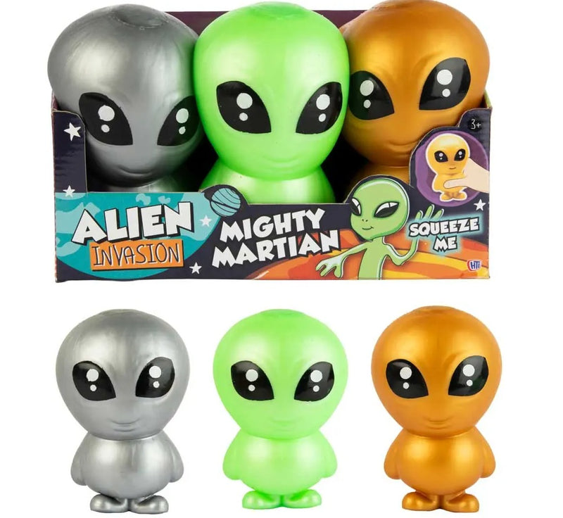 Super Squishy Alien invasion Mighty Martian 16cm
