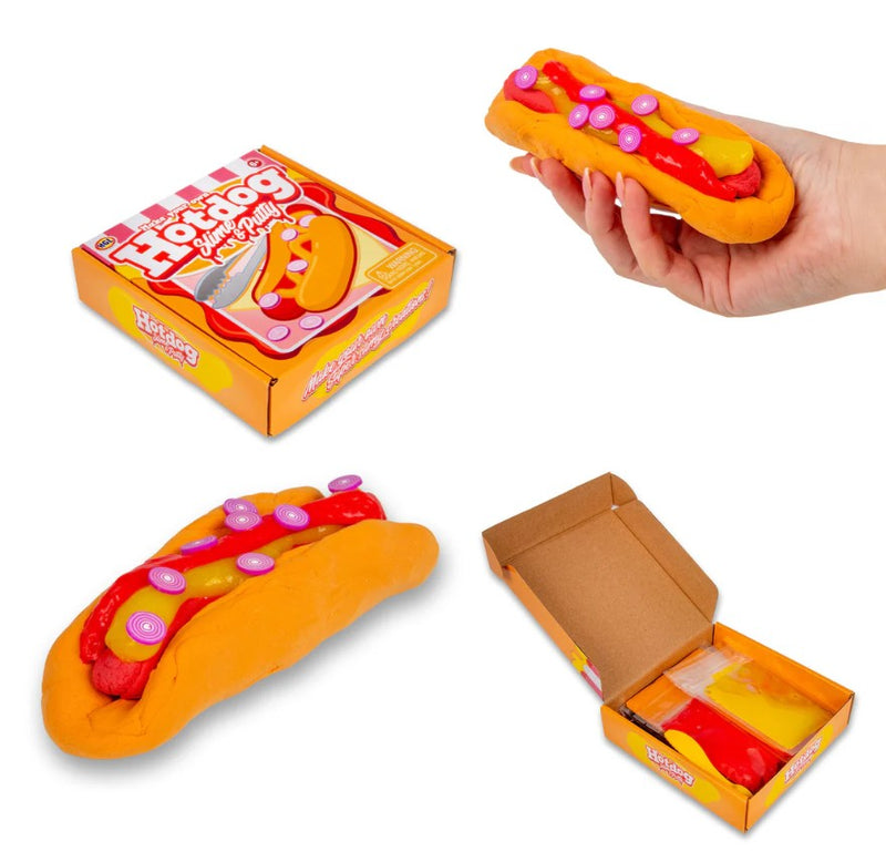 MAKE YOUR OWN HOT DOG SLIME & PUTTY