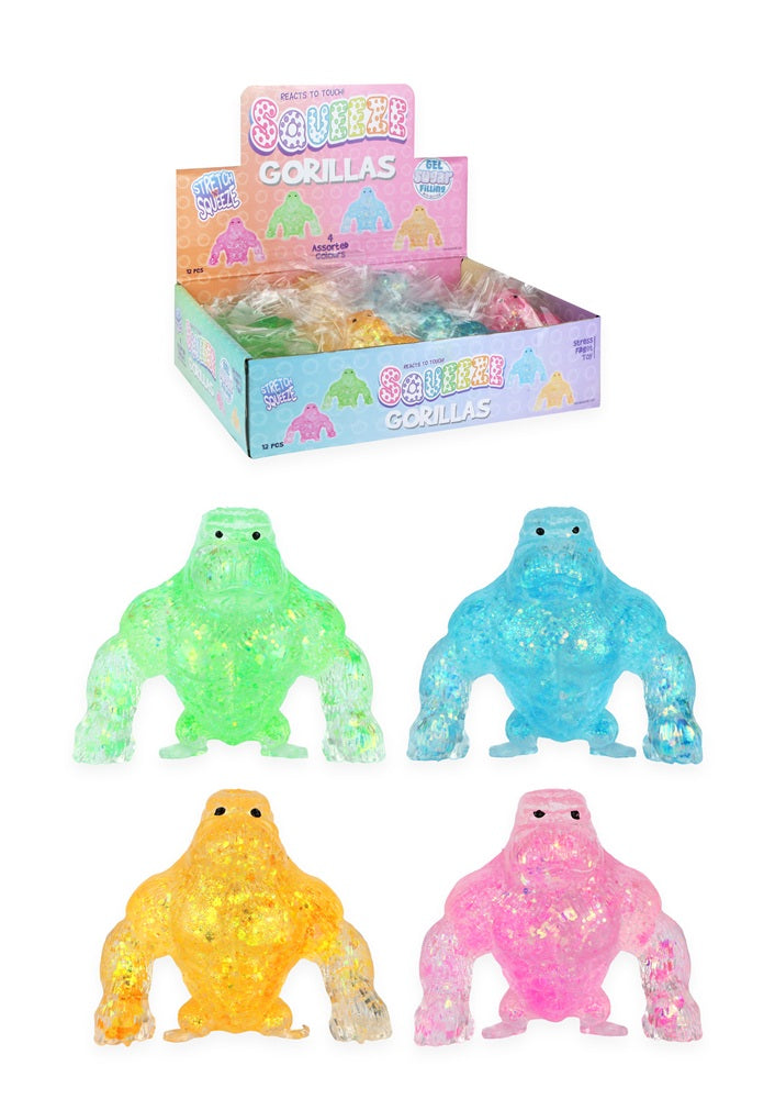 Sugar Maltose Gorilla Squeeze Toy with Sugar Filling 8.5cm