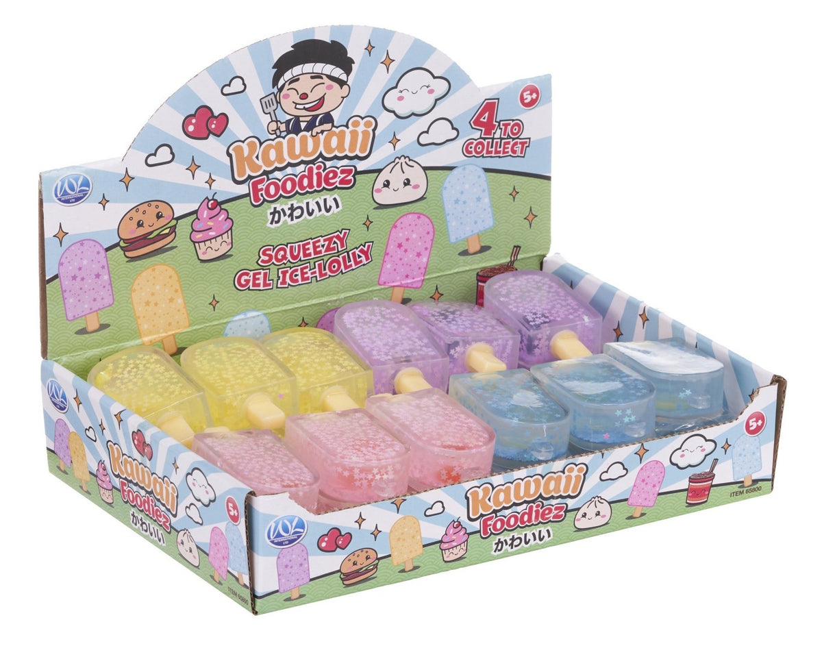 Squeezy Gel Ice Lolly Kawaii Foodiez