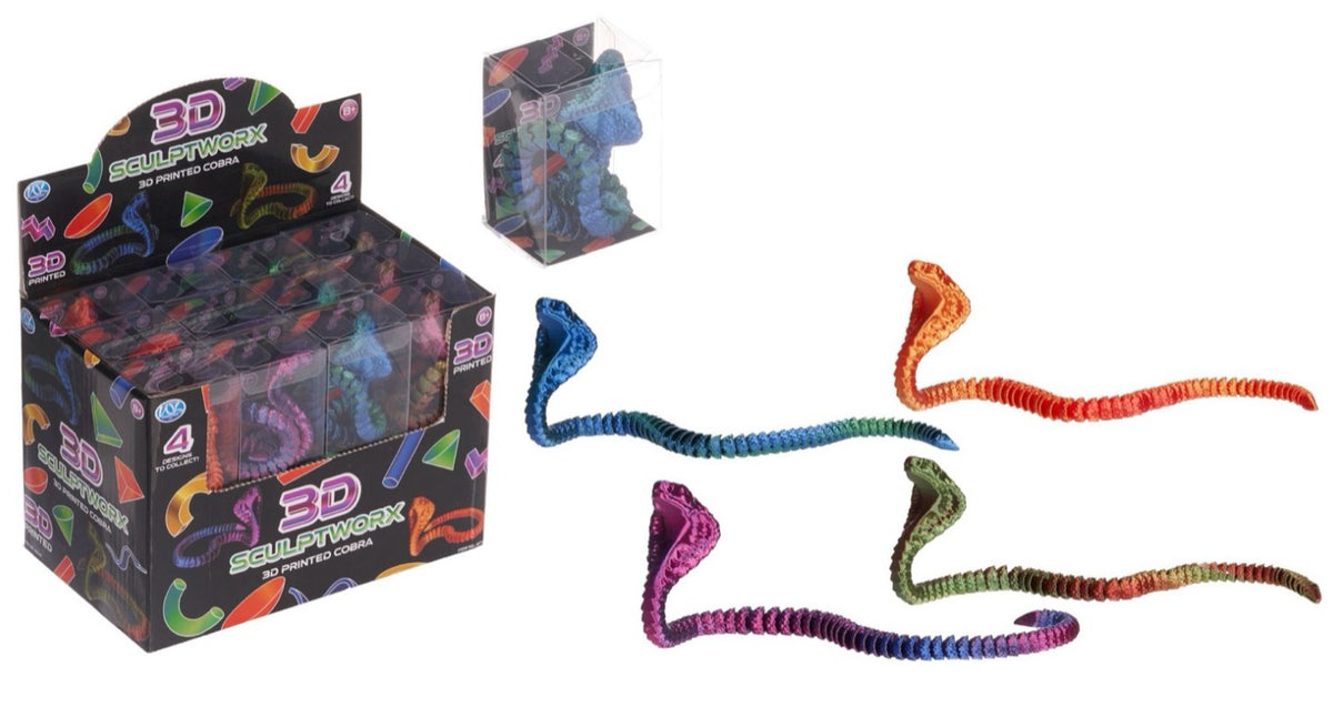 3D Printed Cobra Toy