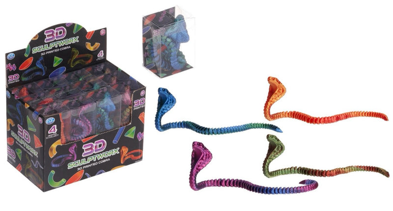 3D Printed Cobra Toy