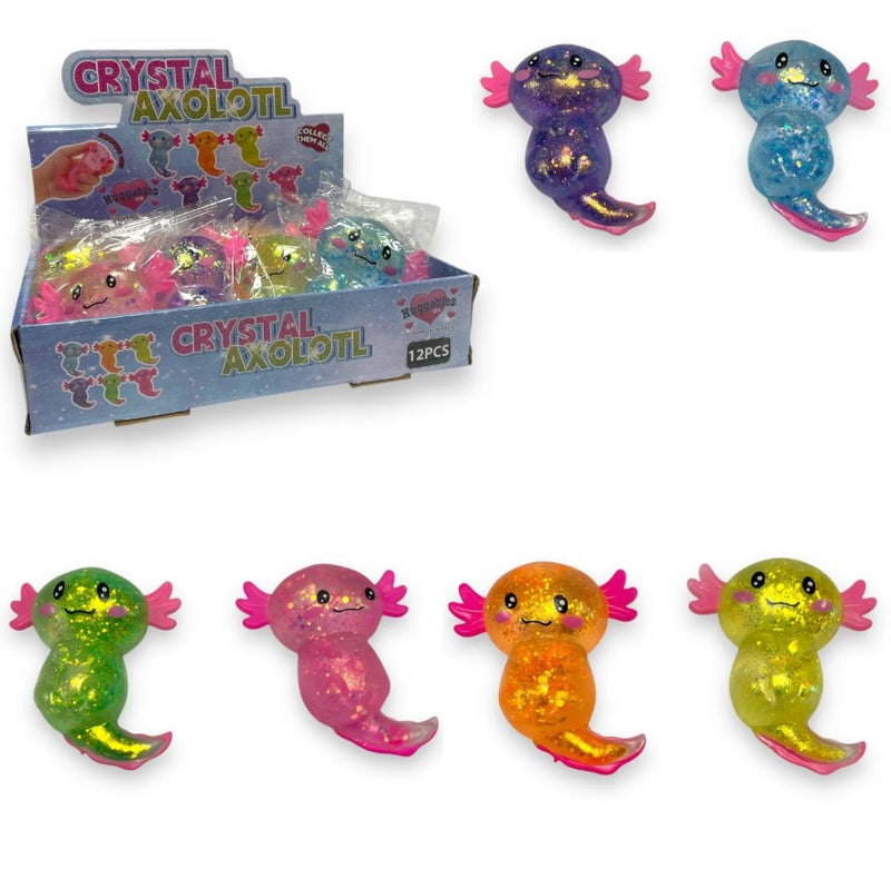 Crystal Axolotl Squishie Sugar Maltose Slow Rele