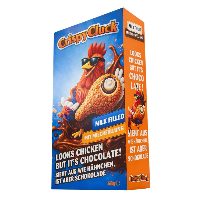 Crispy Cluck Milk Chocolate Lollipop x 18 ( £1 Each )